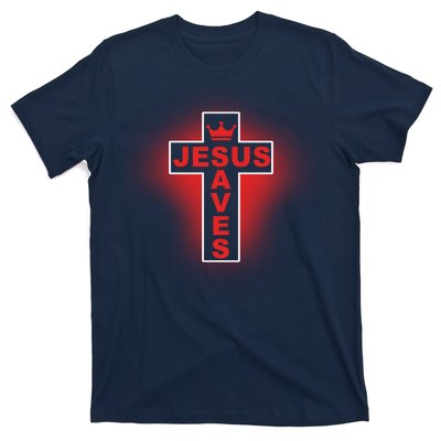 Jesus Saves Christian Faith Cross T-Shirt