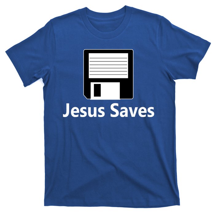 Jesus Saves Floppy Disk T-Shirt