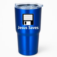 Jesus Saves Floppy Disk Tumbler