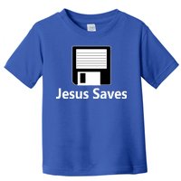 Jesus Saves Floppy Disk Toddler T-Shirt