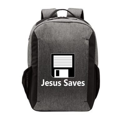 Jesus Saves Floppy Disk Vector Backpack