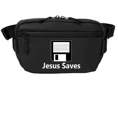 Jesus Saves Floppy Disk Crossbody Pack