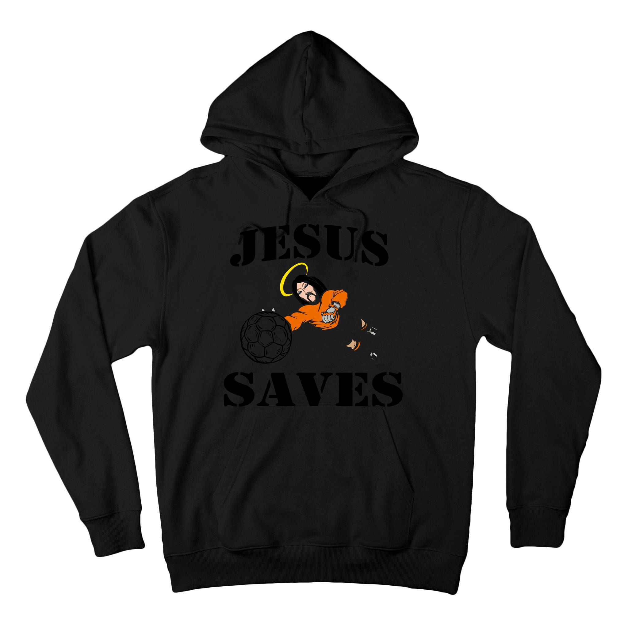 Jesus Saves Soccer Goalie Tall Hoodie