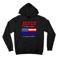 Jesus Savior Trump President Hoodie