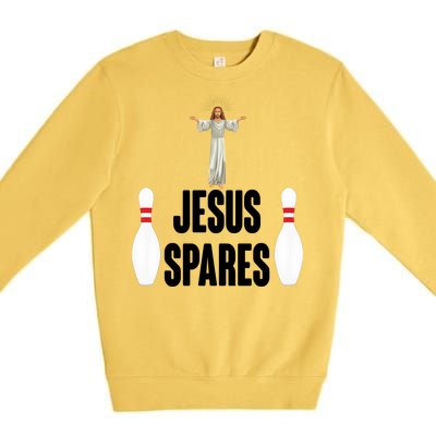 Jesus Spares Premium Crewneck Sweatshirt