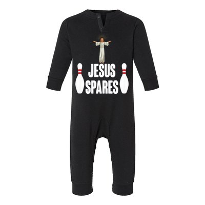 Jesus Spares Infant Fleece One Piece