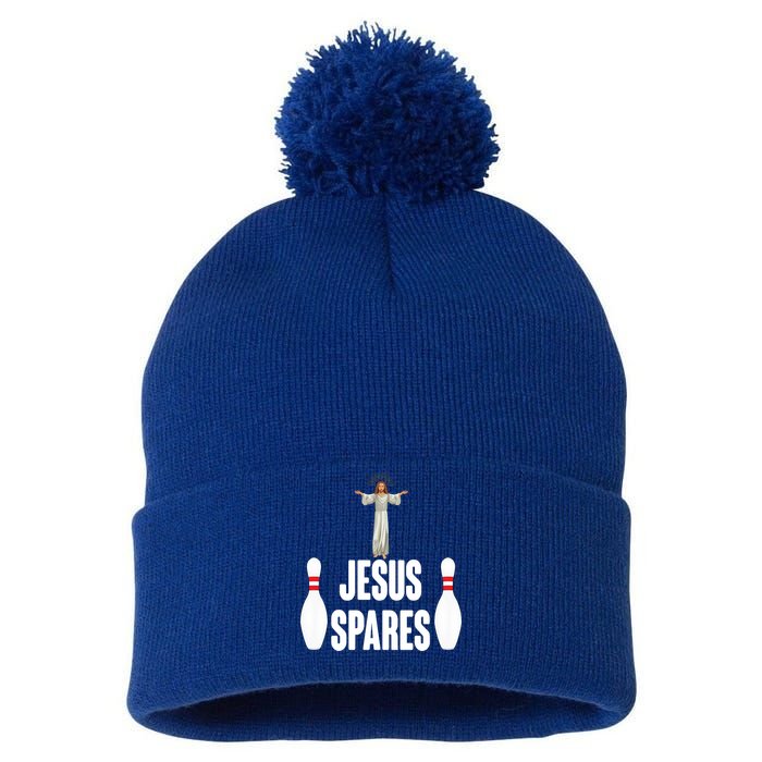 Jesus Spares Pom Pom 12in Knit Beanie