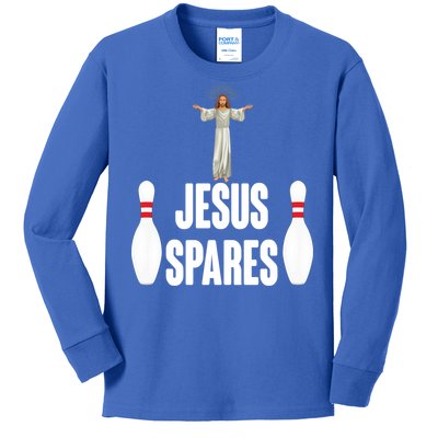 Jesus Spares Kids Long Sleeve Shirt