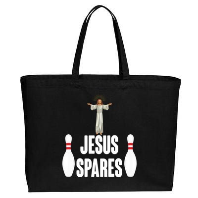 Jesus Spares Cotton Canvas Jumbo Tote