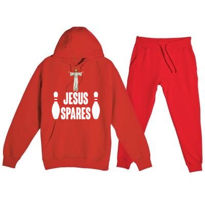 Jesus Spares Premium Hooded Sweatsuit Set