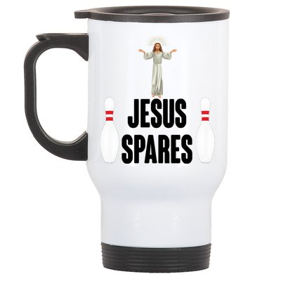 Jesus Spares Stainless Steel Travel Mug