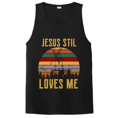 Jesus Still Loves Me Vintage Windmill PosiCharge Competitor Tank