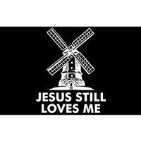 Jesus Still Loves Me Windmill Bumper Sticker