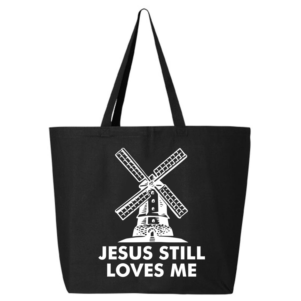 Jesus Still Loves Me Windmill 25L Jumbo Tote
