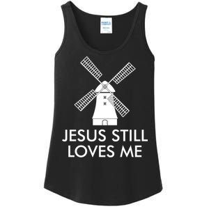 Jesus Still Loves Me Windmill Christian Ladies Essential Tank