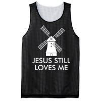 Jesus Still Loves Me Windmill Christian Mesh Reversible Basketball Jersey Tank