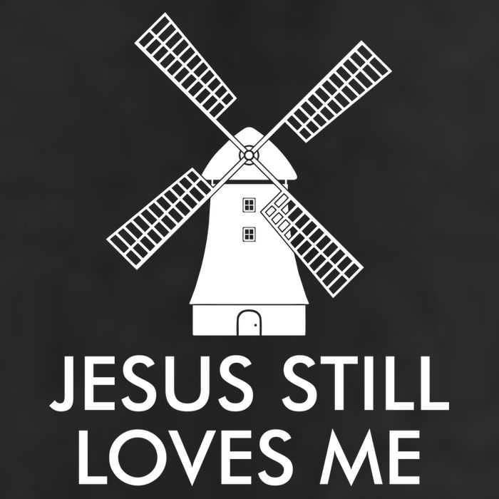 Jesus Still Loves Me Windmill Christian 25L Jumbo Tote