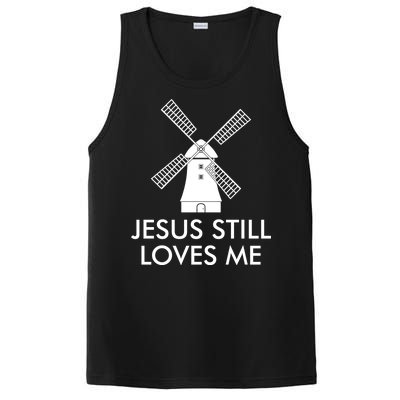 Jesus Still Loves Me Windmill Christian PosiCharge Competitor Tank