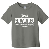 Jesus SWAG Serve Worship And Glorify John 3:16 Toddler T-Shirt