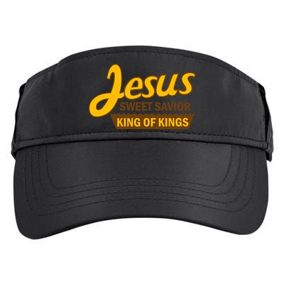 Jesus Sweet Savior King of Kings Adult Drive Performance Visor