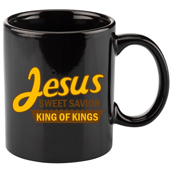 Jesus Sweet Savior King of Kings 11oz C Handle Ceramic Mug