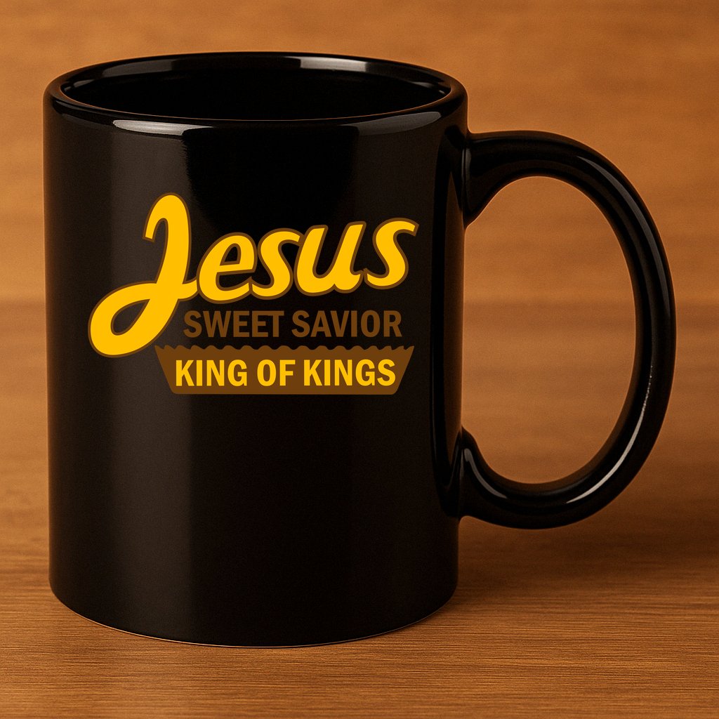 Jesus Sweet Savior King of Kings 11oz C Handle Ceramic Mug