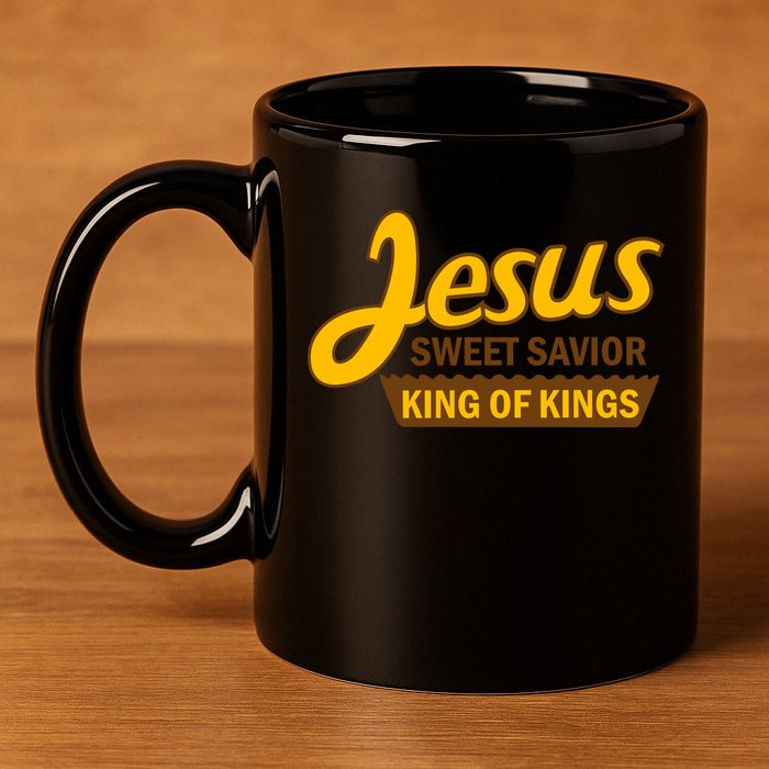 Jesus Sweet Savior King of Kings 11oz C Handle Ceramic Mug