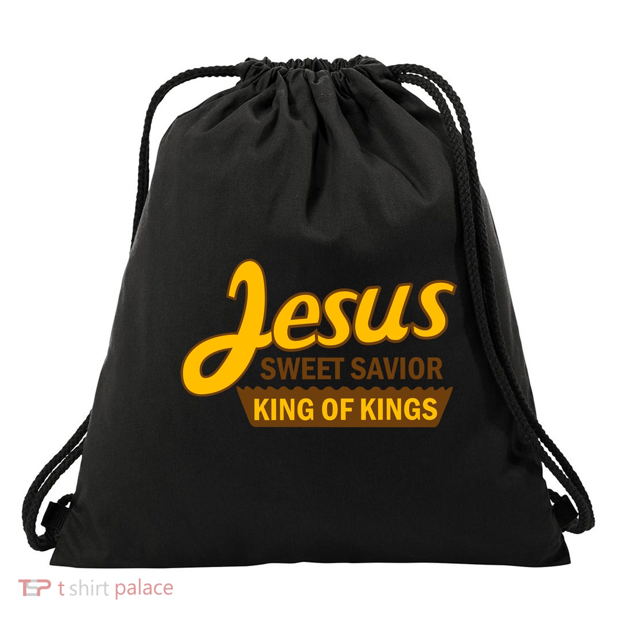 Jesus Sweet Savior King of Kings Drawstring Bag