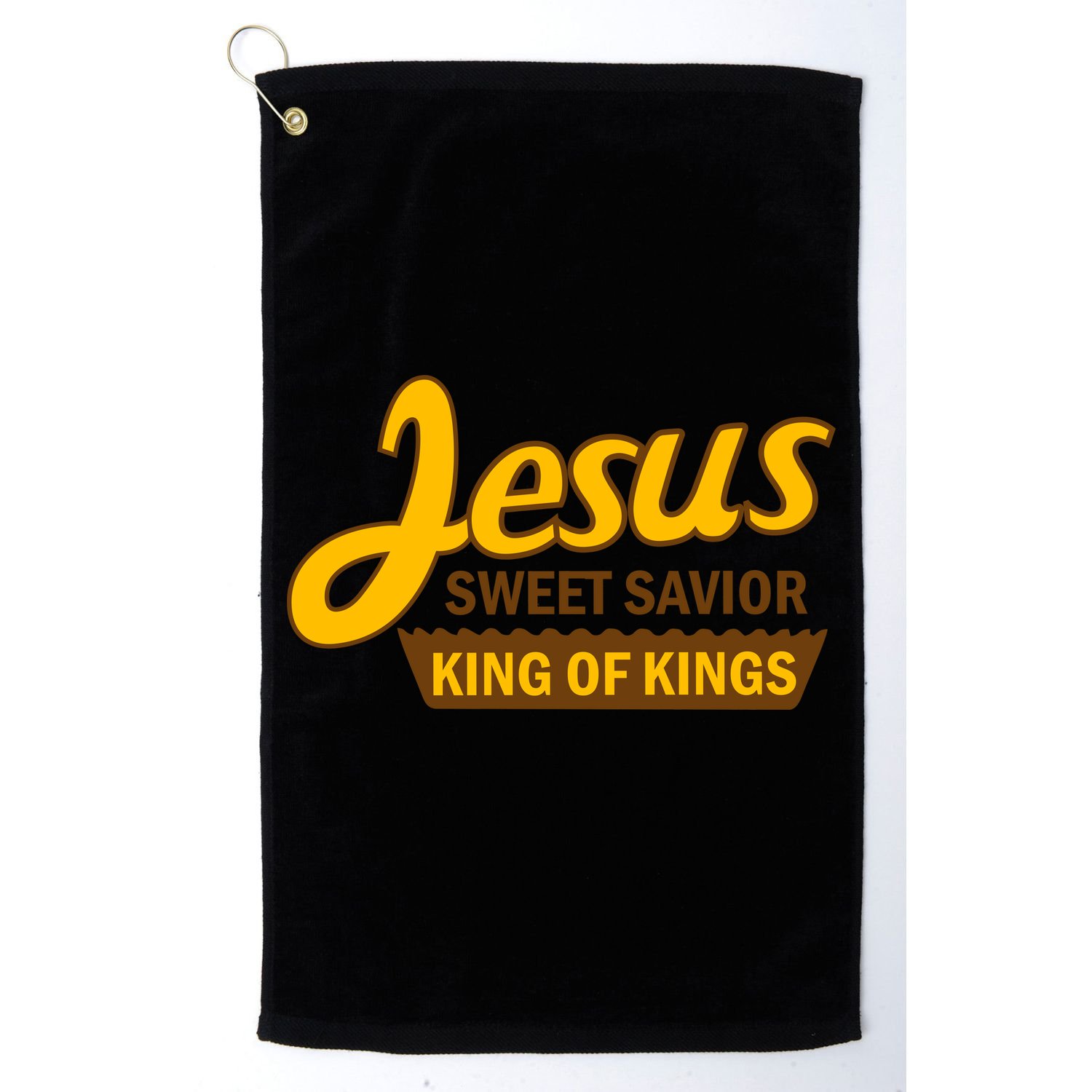 Jesus Sweet Savior King of Kings Golf Towel