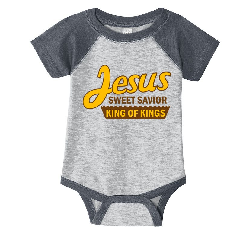 Jesus Sweet Savior King of Kings Infant Baby Jersey Bodysuit