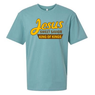 Jesus Sweet Savior King of Kings Sueded Cloud Jersey T-Shirt