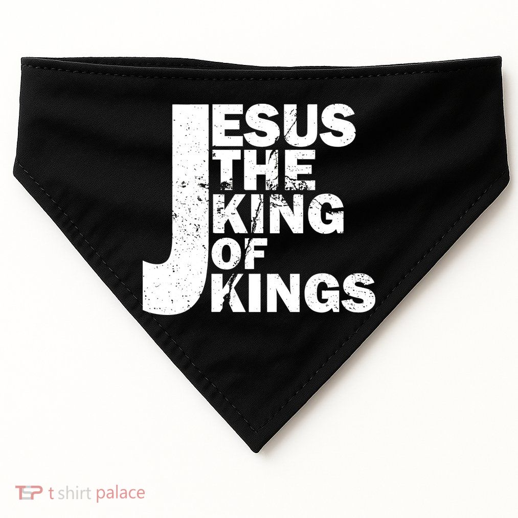 Jesus The Kings of Kings USA-Made Doggie Bandana