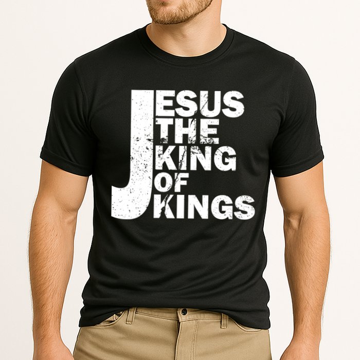 Jesus The Kings of Kings Cooling Performance Crew T-Shirt