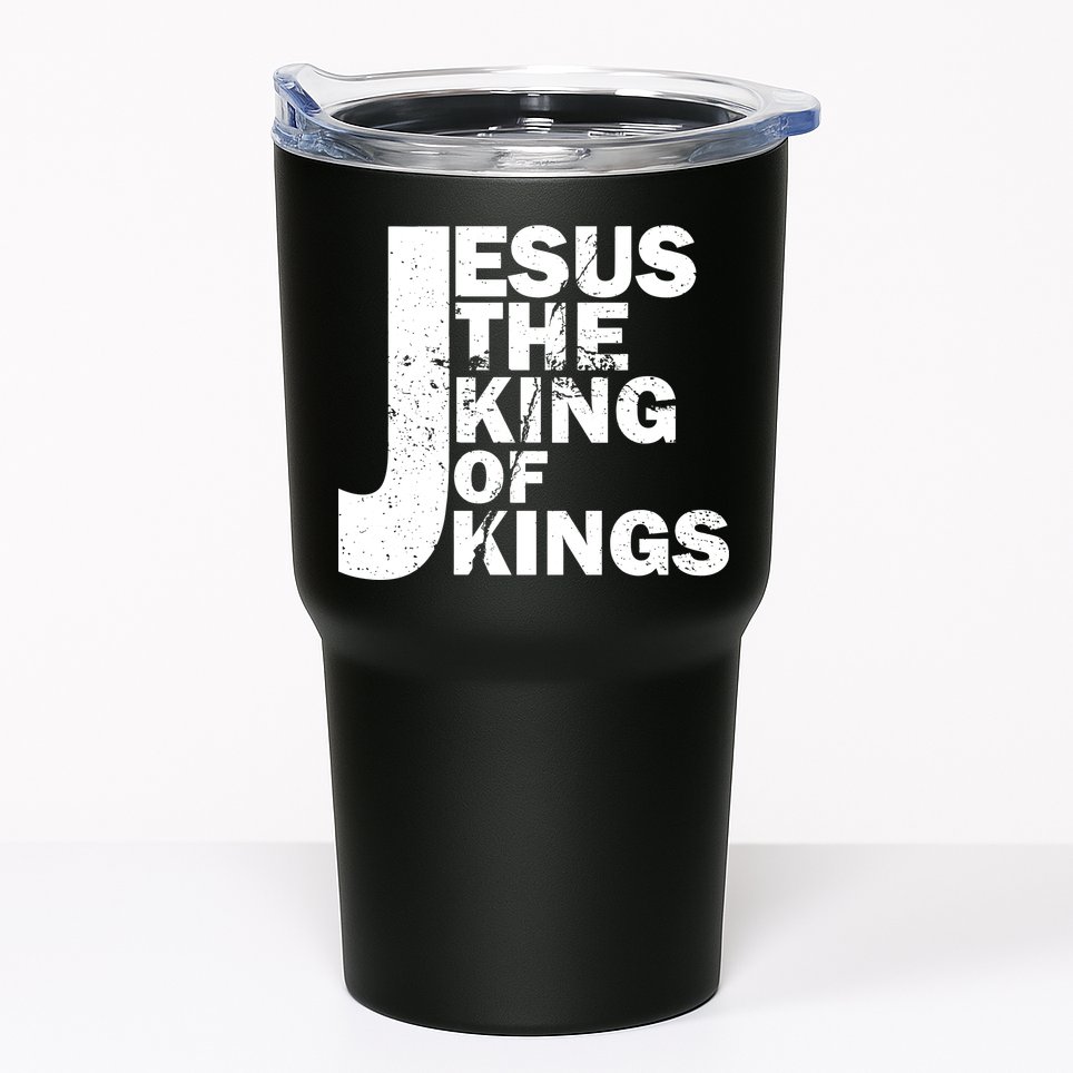 Jesus The Kings of Kings Tumbler