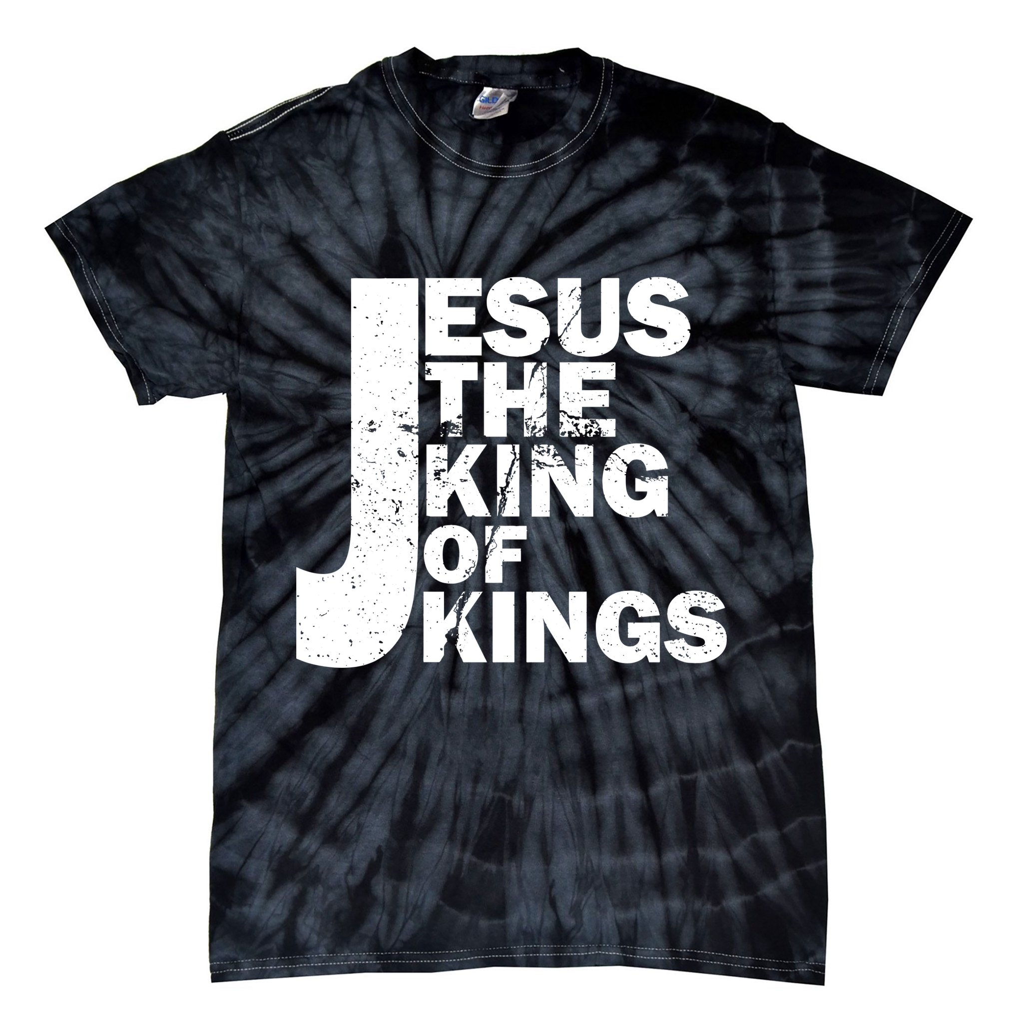 Jesus The Kings of Kings Tie-Dye T-Shirt