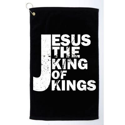 Jesus The Kings of Kings Platinum Collection Golf Towel