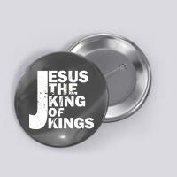 Jesus The Kings of Kings Button