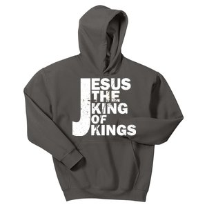 Jesus The Kings of Kings Kids Hoodie