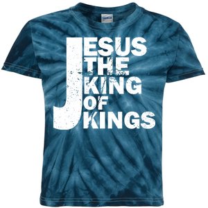 Jesus The Kings of Kings Kids Tie-Dye T-Shirt