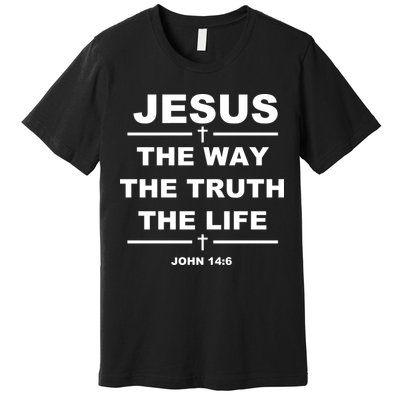 Jesus the way the truth the life Premium T-Shirt
