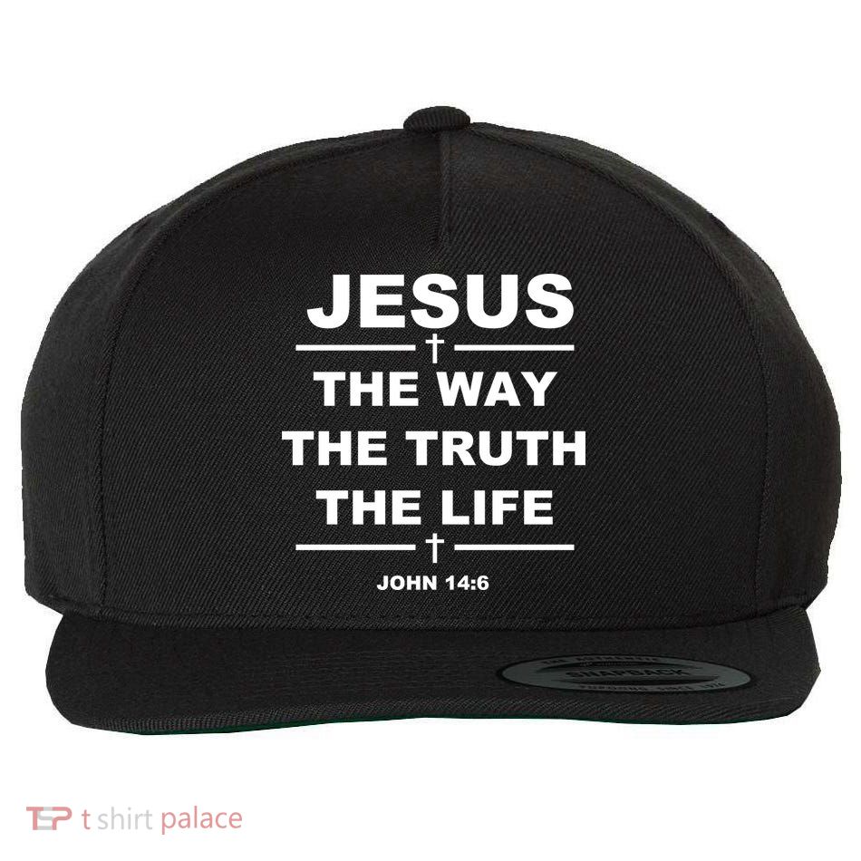 Jesus the way the truth the life Wool Snapback Cap