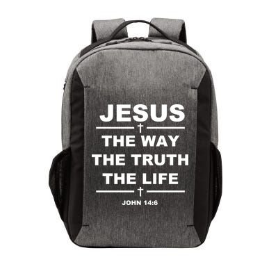 Jesus the way the truth the life Vector Backpack