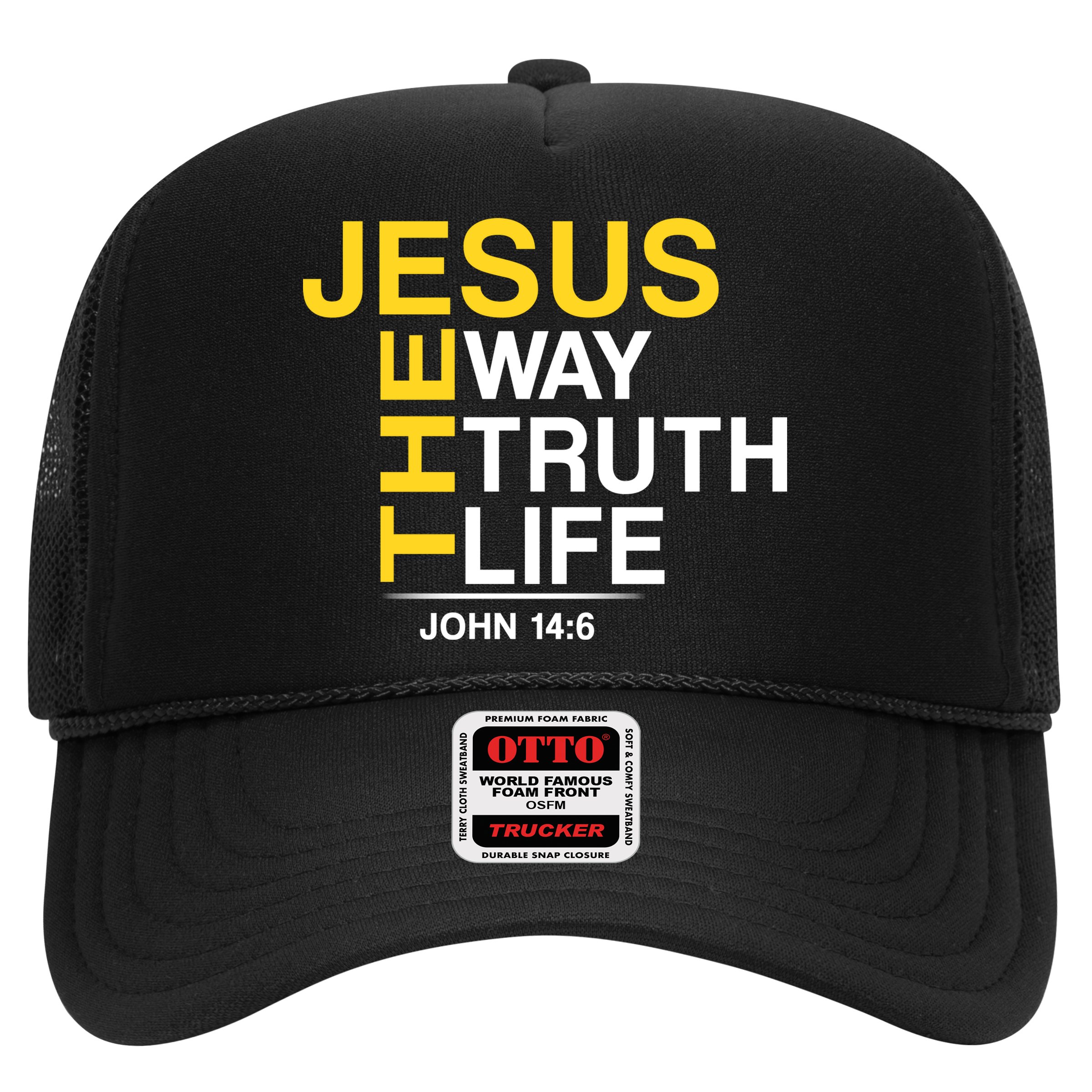 Jesus The Way Truth Life John 14:6 Hat