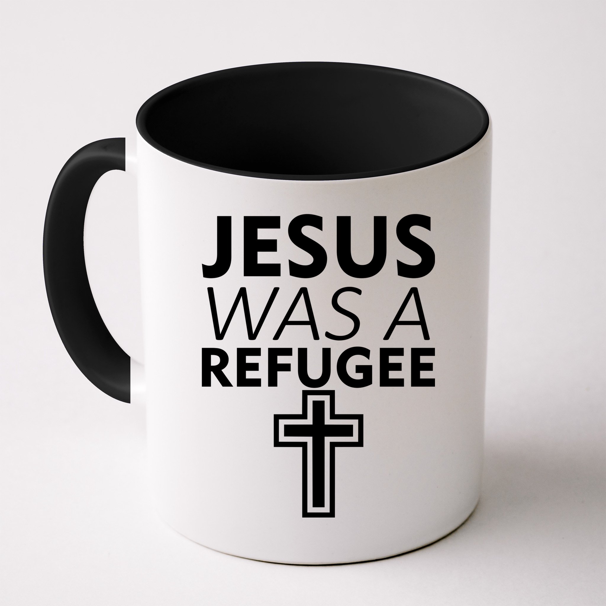 Jesus Was A Refugee Anti Travel Ban Welcome Refugees Mug