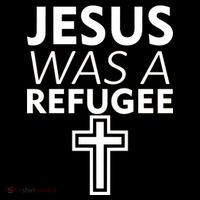 Jesus Was A Refugee Anti Travel Ban Welcome Refugees Baby Bodysuit
