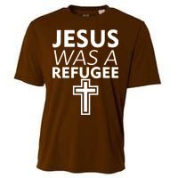 Jesus Was A Refugee Anti Travel Ban Welcome Refugees Cooling Performance Crew T-Shirt