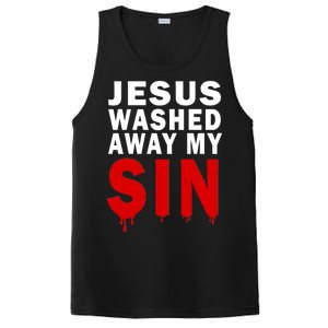 Jesus Washed Away My Sin PosiCharge Competitor Tank