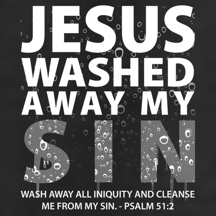 Jesus Washed Away My Sin Catholic 11oz C Handle Ceramic Mug