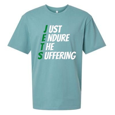 Just Endure The Suffering Sueded Cloud Jersey T-Shirt