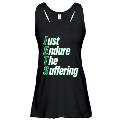 Just Endure The Suffering Ladies Essential Flowy Tank